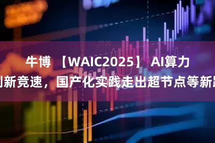 牛博 【WAIC2025】 AI算力创新竞速，国产化实践走出超节点等新路