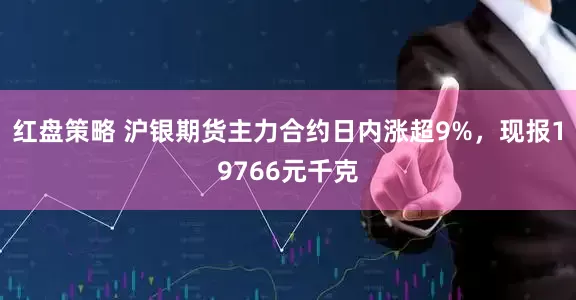 红盘策略 沪银期货主力合约日内涨超9%，现报19766元千克